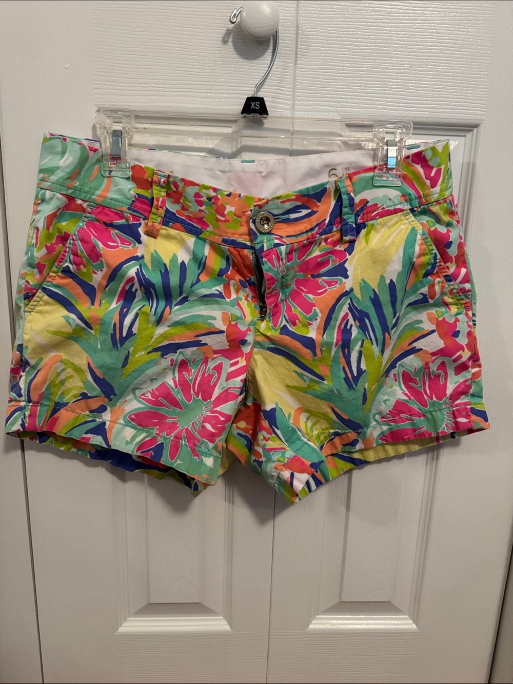 Lilly Pulitzer The Callahan Short Tropical Floral Multicolor Shorts